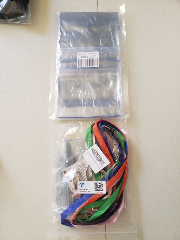 Photo 1 of Various ID Badge Holders & Key Chains & Lanyards.