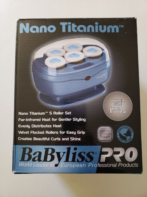 Photo 1 of BaBylissPRO Nano Titanium 5 Jumbo-Roller Hairsetter