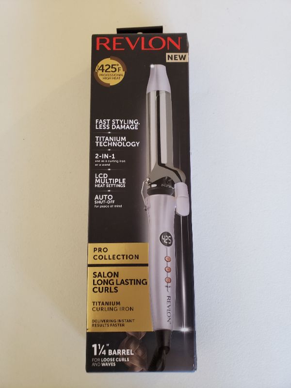 Photo 2 of Pro Collection Salon 1.25 Titanium Curling Iron