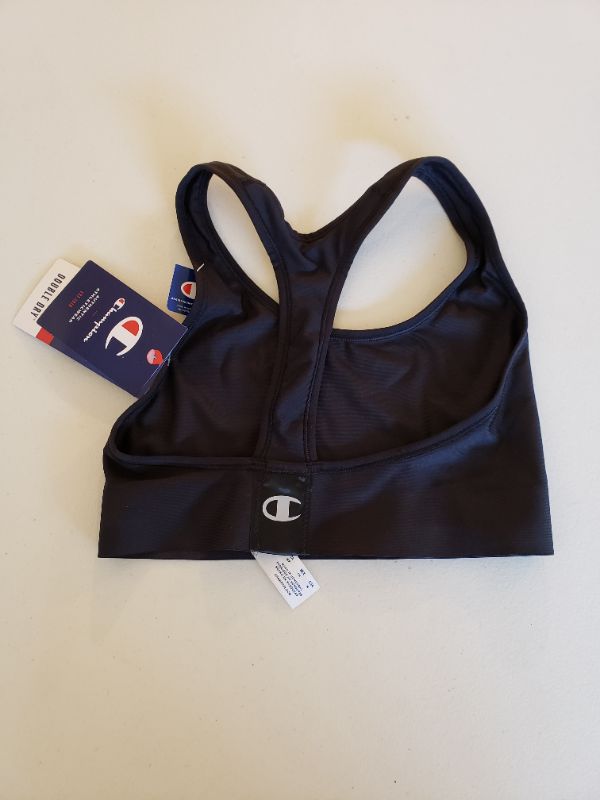 Photo 2 of Champion Women's Sport Bra, Black, Size S.