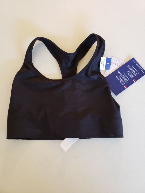 Photo 1 of Champion Women's Sport Bra, Black, Size S.