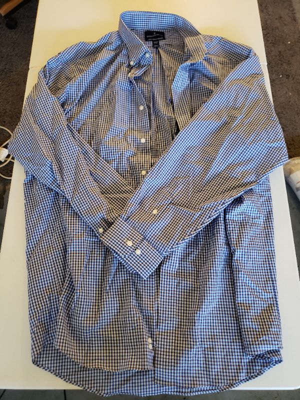 Photo 1 of Buttoned Down Men's Long Sleeve, Size 18 1/2 x 37. Pre-Worn.