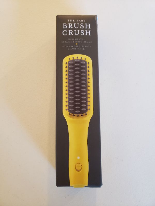 Photo 1 of Drybar The Baby Brush Crush Heated Straightening Brush