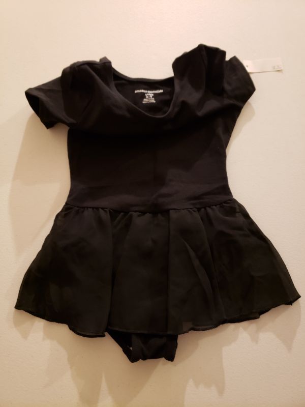 Photo 1 of Amazon Essential Girls' Black Dress Size S 6-7.