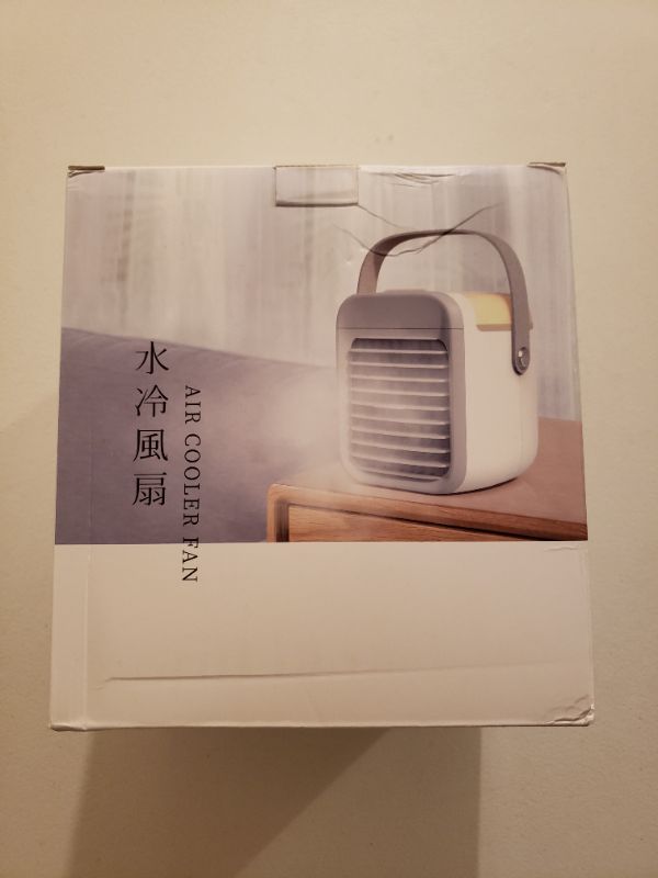 Photo 1 of Air Cooler Fan, Model WT-F26, White & Grey, Personal Humidifier.