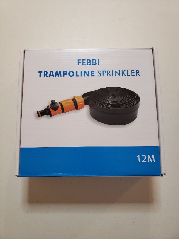 Photo 1 of FEBBI Trampoline Sprinkler, 39 Feet.