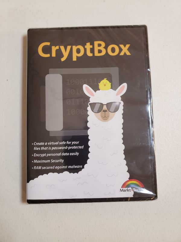 Photo 1 of CryptBox - Encrypt personal data easily - Maximum Security - Keep your confidential files 100% safe
