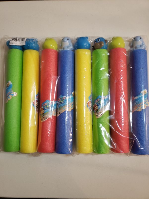 Photo 1 of Water Pump Water Guns, 4 Pack, Lot of 2 Packages For 8 Total. 