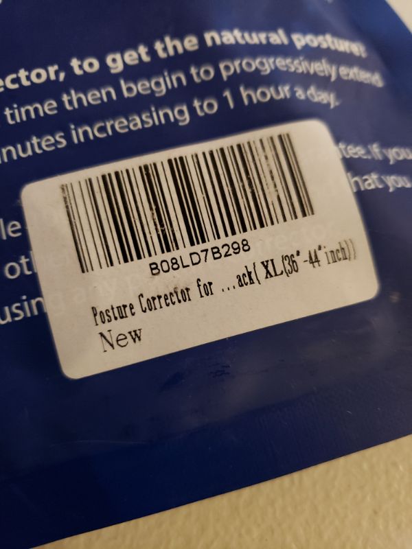 Photo 3 of Posture Corrector for Back Size XL 36 Inch to 44 Inch.
