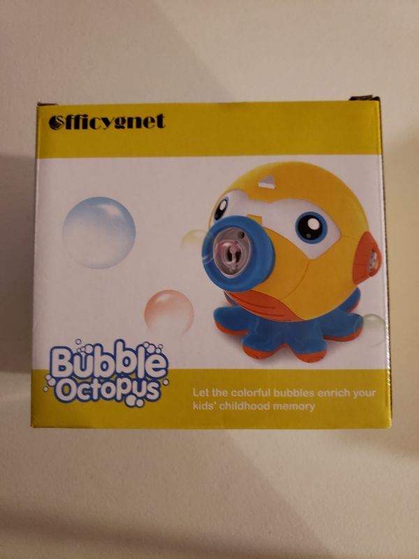 Photo 1 of Bubble Octopus Bubble Making Machine Water Toy, Ages 3+. 