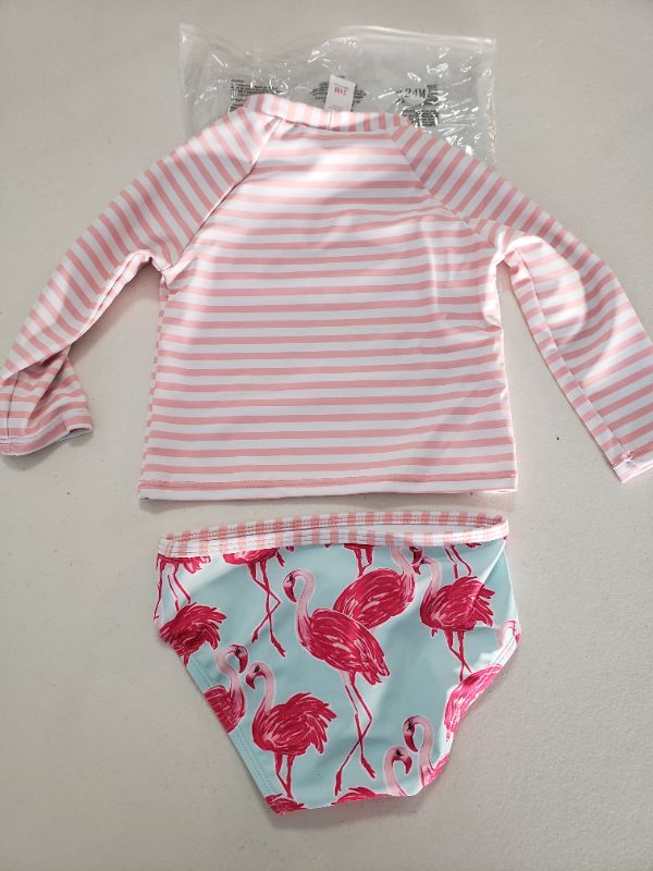 Photo 2 of Baby Rash Guards Size 24Months, Top & Bottom Set