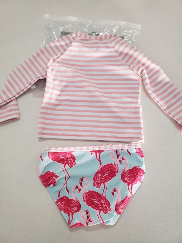 Photo 2 of Baby Rash Guards Size 12 Months, Top & Bottom Set