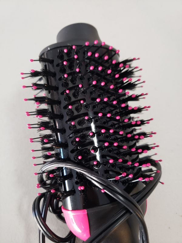 Photo 2 of REVLON Hot Brush, Black/Pink. Prior Use.