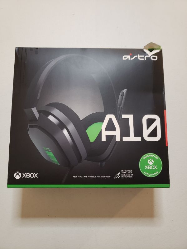 Photo 2 of Astro Gaming A10 Wired Stereo Gaming Headset for Xbox One/Series X|S - Green/Black