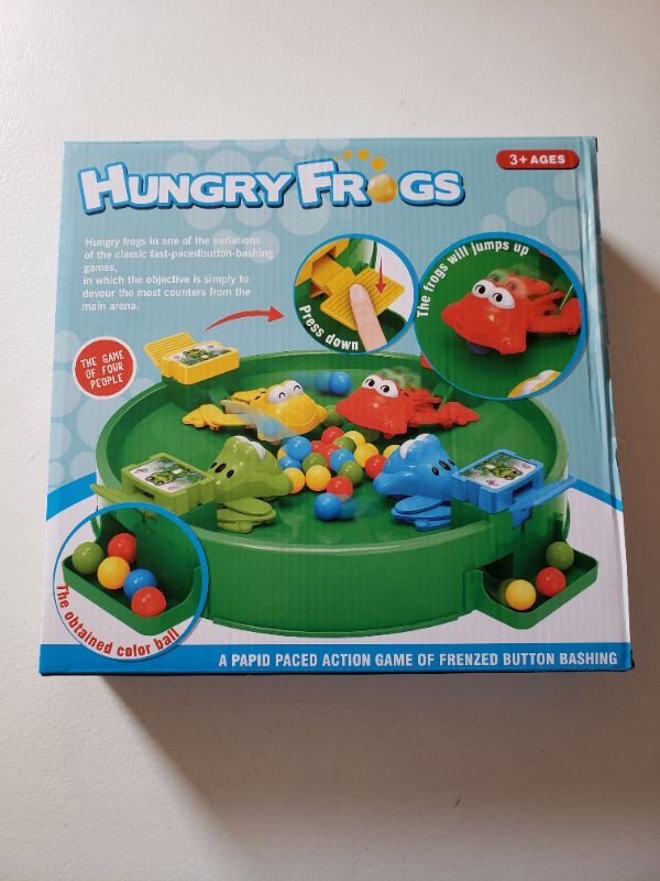 Photo 1 of Hungry Frogs Game, Ages 3+.