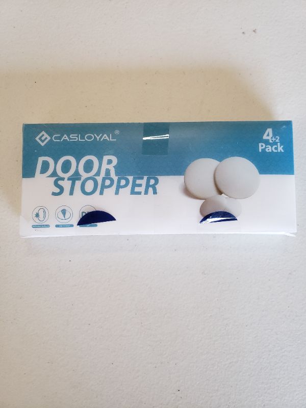 Photo 1 of CASLOYAL Door Stopper, 4+2 Pack. 