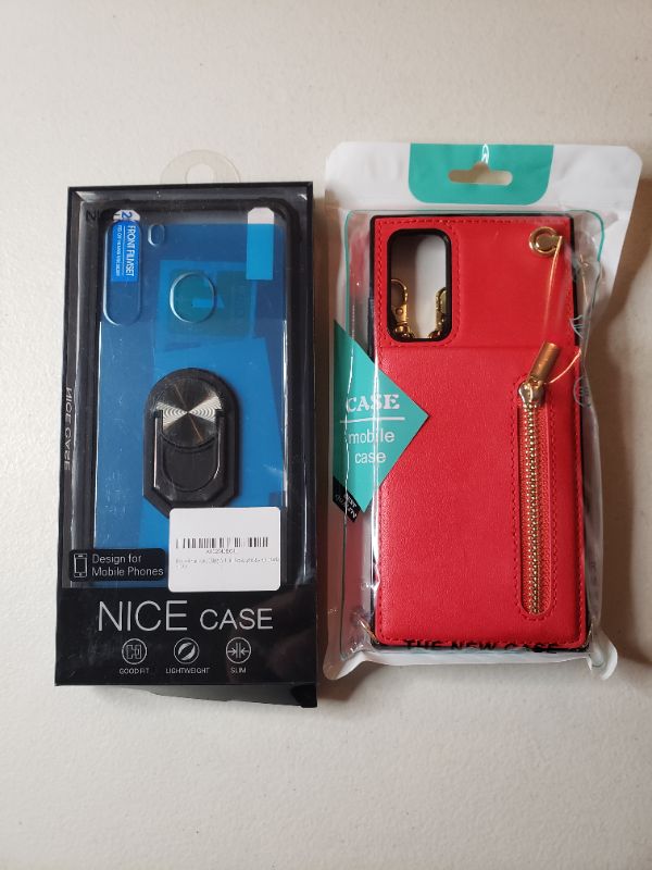 Photo 1 of Samsung Galaxy Smart Phone Cases, Lot of 2. Various Styles/Models/Colors.