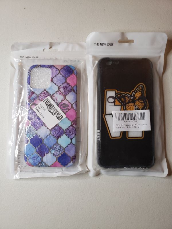 Photo 1 of Apple iPhone Smart Phone Cases, Lot of 2. Styles/Models/Colors Vary.