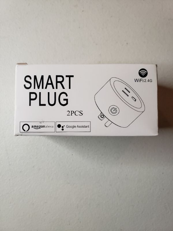 Photo 1 of Smart Plug, 2 Pcs, WiFi 2.4G