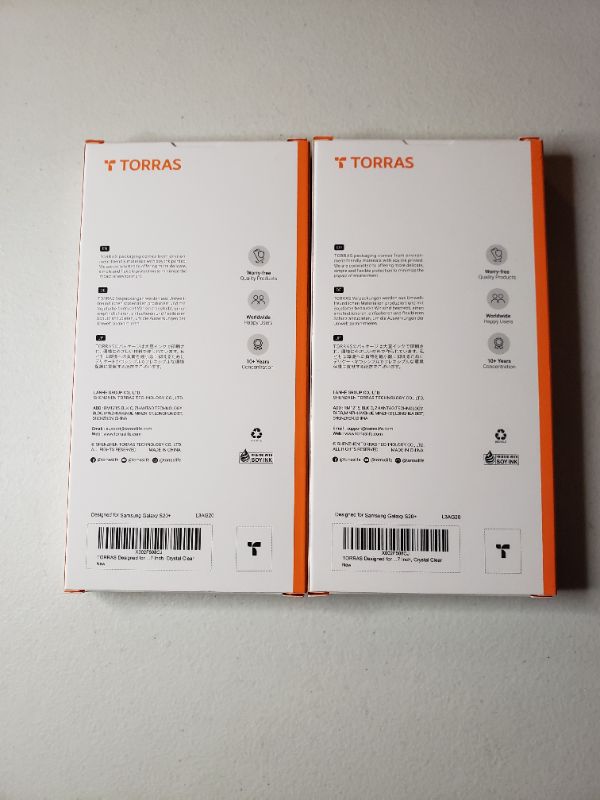 Photo 2 of TORRAS 7 Inch Clear Smart Phone Case, Lot of 2.