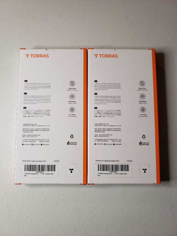 Photo 2 of TORRAS 7 Inch Clear Smart Phone Case, Lot of 2.