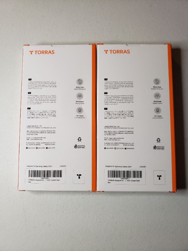 Photo 2 of TORRAS 7 Inch Clear Smart Phone Case, Lot of 2.