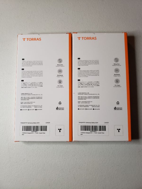 Photo 2 of TORRAS 7 Inch Clear Smart Phone Case, Lot of 2.