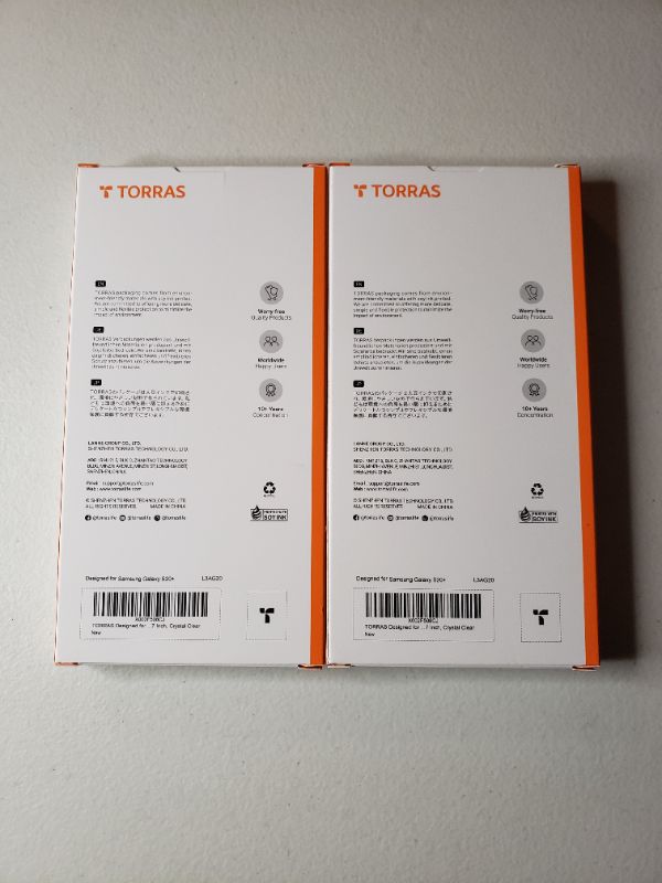 Photo 2 of TORRAS 7 Inch Clear Smart Phone Case, Lot of 2.