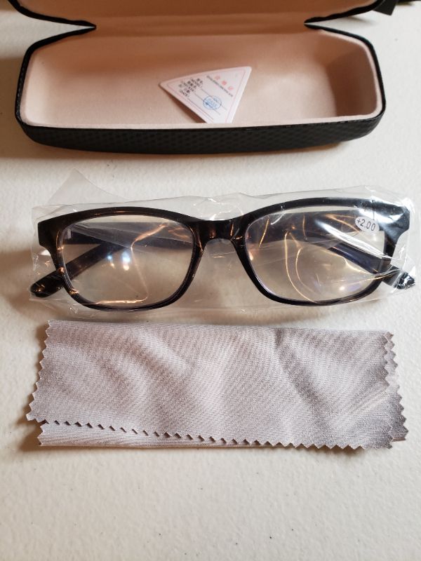 Photo 2 of Computer Reading Glasses With Cases, +2.00