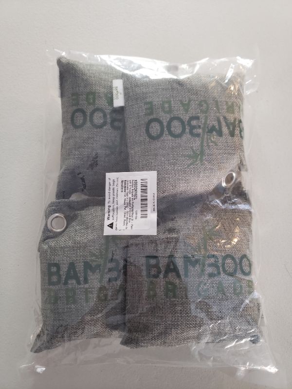 Photo 1 of Bamboo Brigade Air Purifying Bags, Pack of 4.
