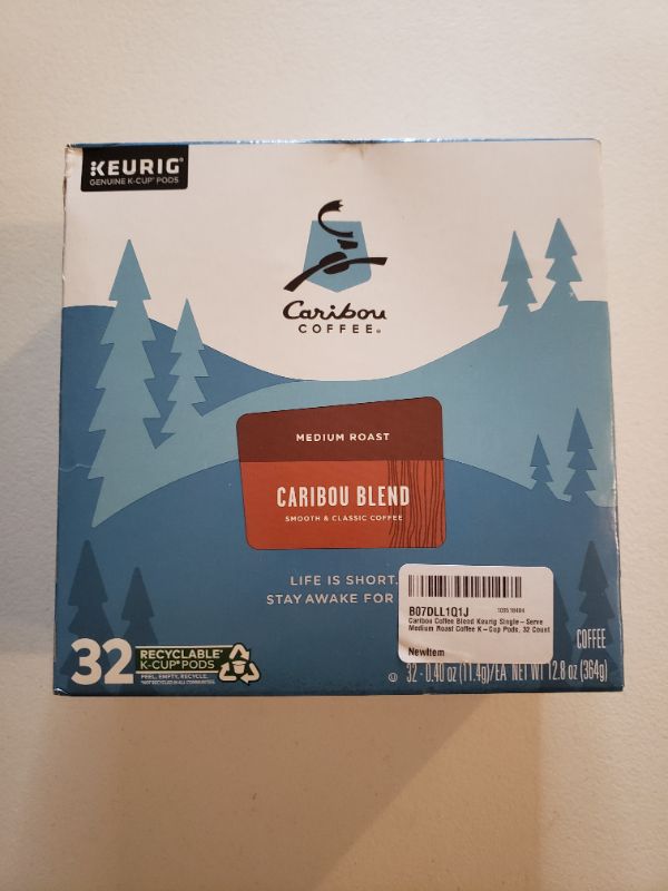 Photo 2 of Caribou Coffee Caribou Blend Keurig K-Cup Coffee Pods - Medium Roast - 32ct