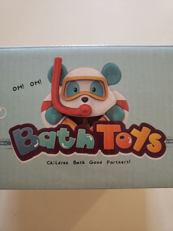 Photo 2 of Children's Bubble Bear Bath Toy, Ages 3+ 