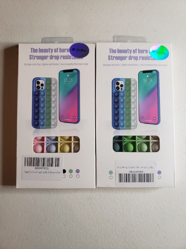 Photo 1 of Apple iPhone 11 Pro Push Pop Smart Phone Case. Lot of 2.