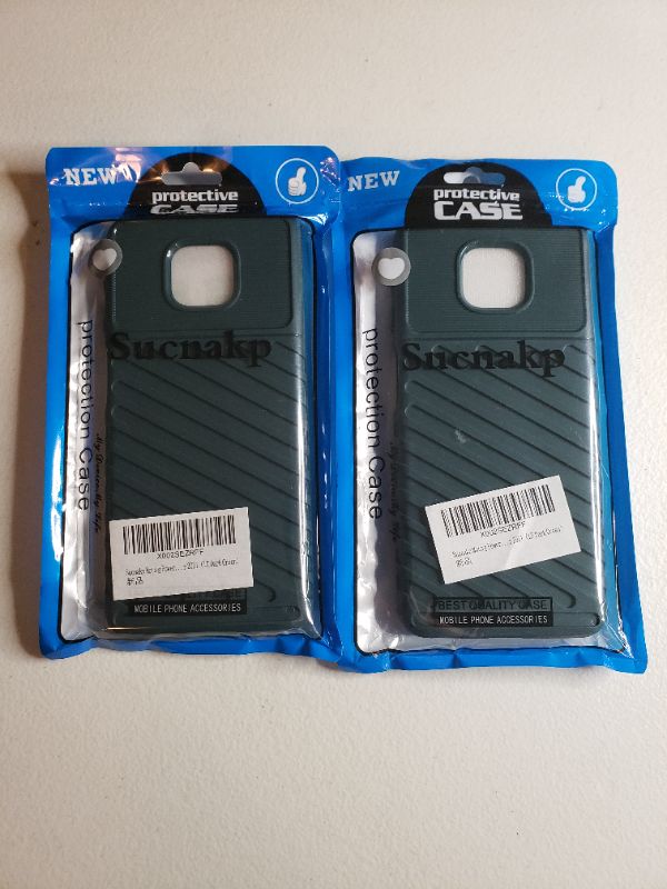 Photo 1 of Moto G Power Smart Phone Cases, Lot of 2. Dark Green. 