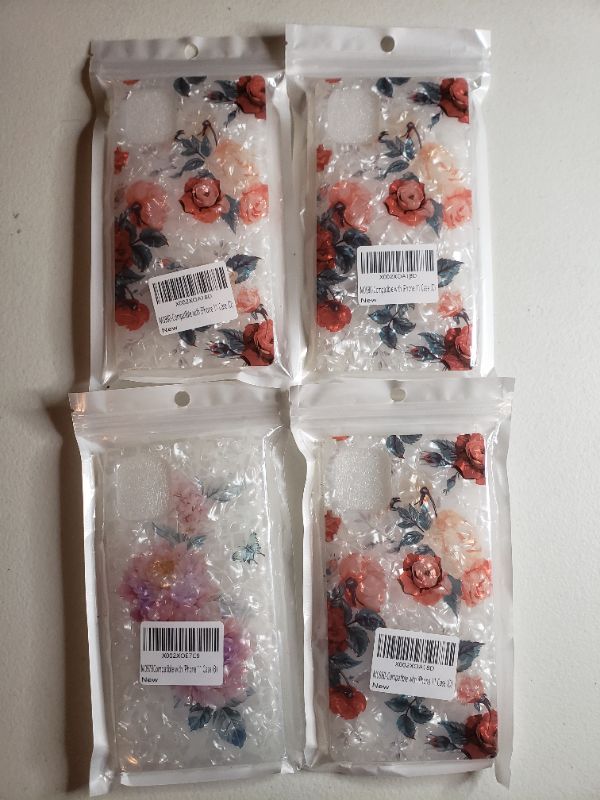 Photo 1 of Apple iPhone 11 Smart Phone Cases, Lot of 4, Floral.