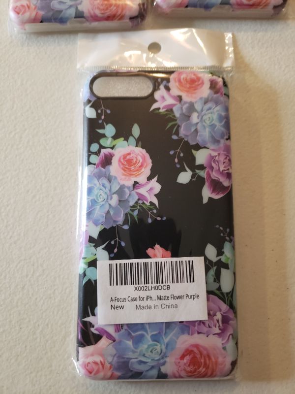 Photo 2 of Apple iPhone Cases, Lot of 3. Flower. 