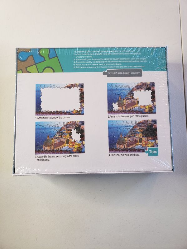 Photo 2 of SICILIA 1000 Piece Jigsaw Puzzle. Ages 14+