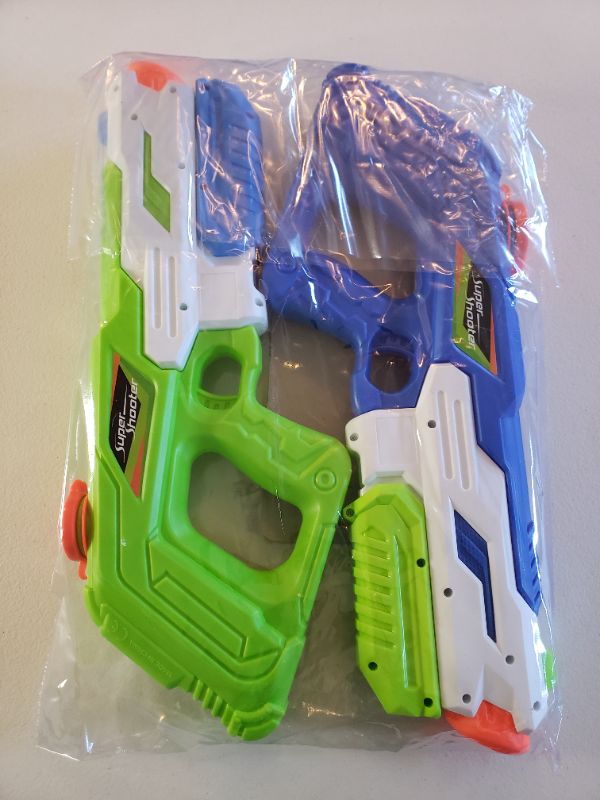 Photo 2 of Super Shooter Water Guns, 2 Pack. Ages 3+