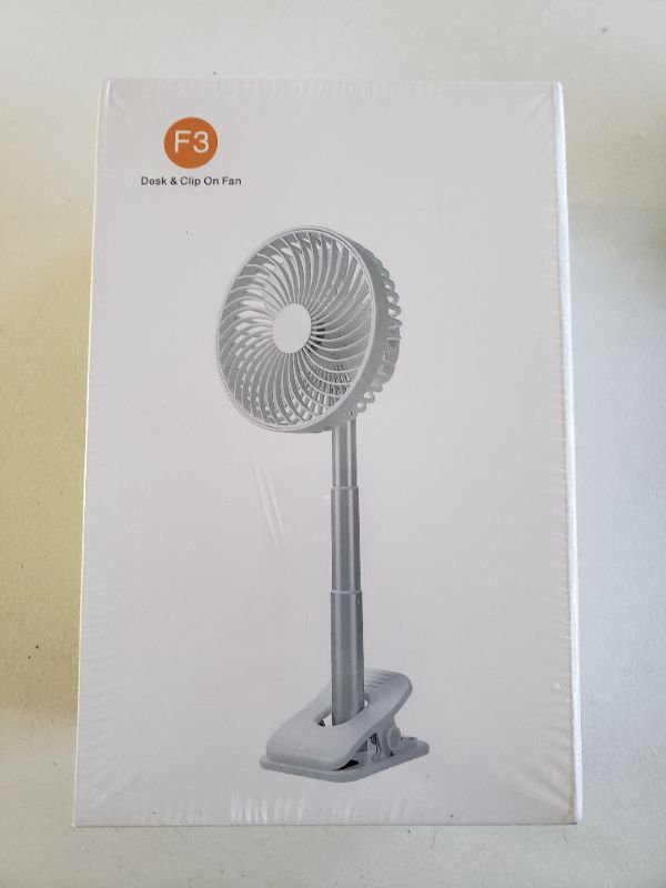 Photo 1 of Desk & Clip On Fan for Camping & Travel