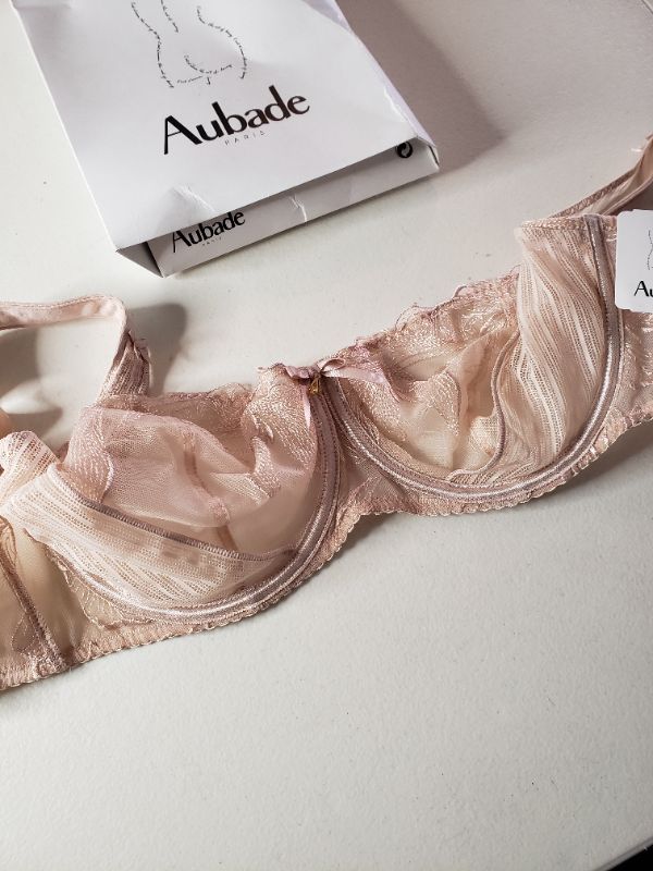 Photo 3 of Aubade Women's Comfort Half Cup Bra, Size 30 US.
