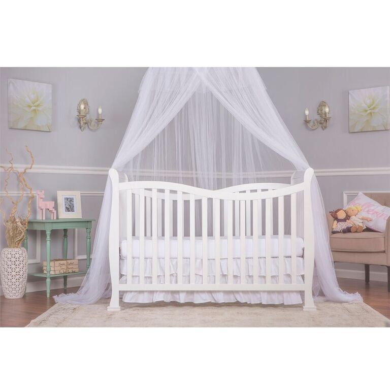 Photo 1 of Dream On Me Violet 7-in-1 Convertible Life Style Crib, White