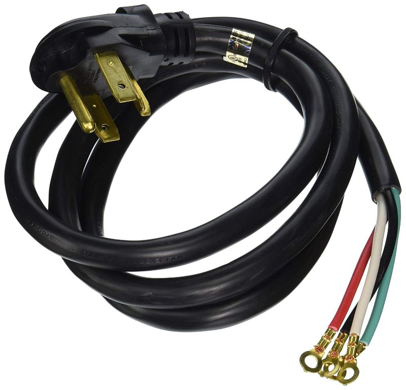 Photo 1 of 6 ft. 4-Prong 30 Amp Dryer Cord