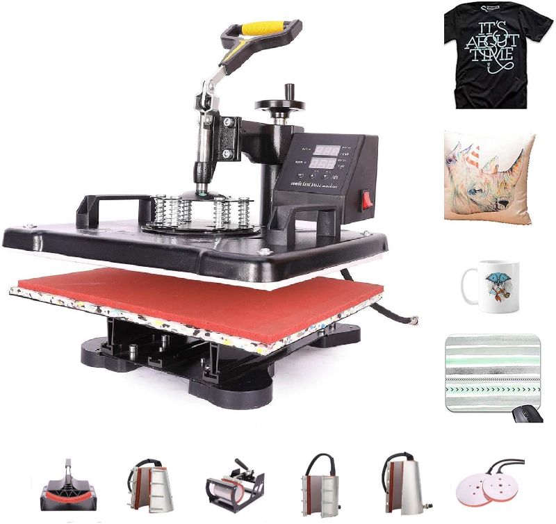 Photo 1 of Digital Heat Press Transfer Sublimation Machine