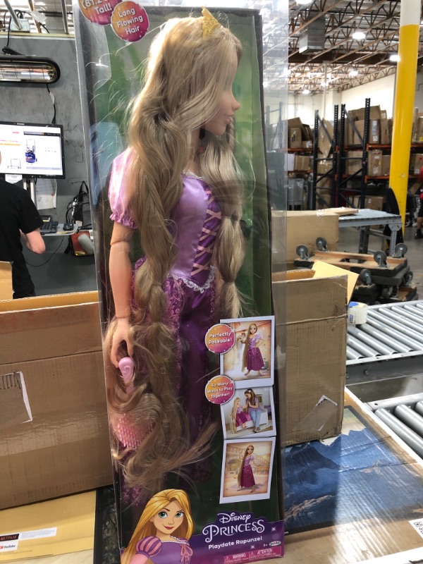 Photo 2 of *SEEMS TO HAVE BEEN PREVIOUSLY OPENED* 
Disney Princess Rapunzel 32" Playdate