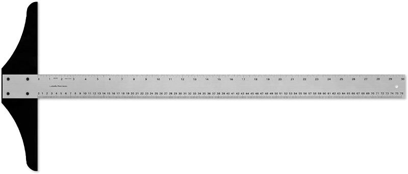 Photo 1 of Ludwig Precision Standard Aluminum T-Square for Art Framing & Drafting, 30-inch
