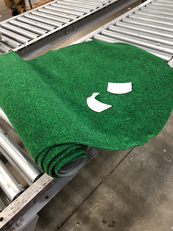 Photo 2 of *golf club NOT included*
Putt-A-Bout 2 Way Putting Mat, Green, 3 x 10-Feet
