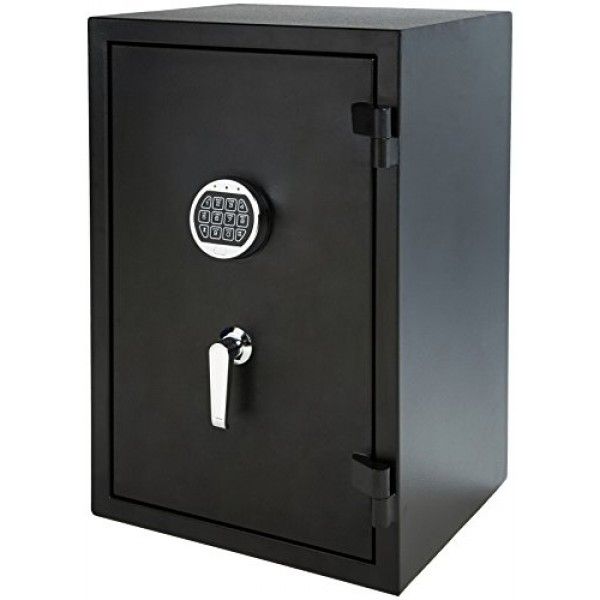 Photo 1 of AMAZONBASICS FIRE RESISTANT BOX SAFE, 2.1 CUBIC FEET