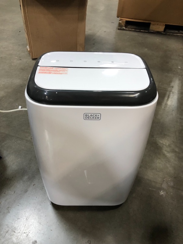 Photo 2 of *USED*
BLACK+DECKER BPP05WTB Portable Air Conditioner with Remote Control, 5,000 BTU SACC/CEC (8,000 BTU ASHRAE), White
