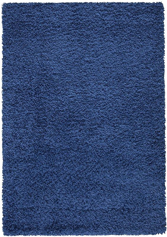 Photo 1 of *USED*
Ottomanson Collection Solid Shag Rug, 3'3" x 4'7", Navy
