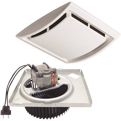 Photo 1 of Broan-NuTone QuicKit 60 CFM 2.5 Sones 10 Minute Bathroom Exhaust Fan Upgrade Kit